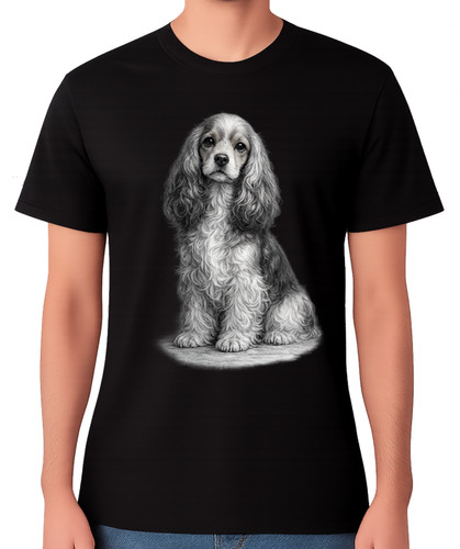 Realistic cocker spaniel puppy - spaniel,