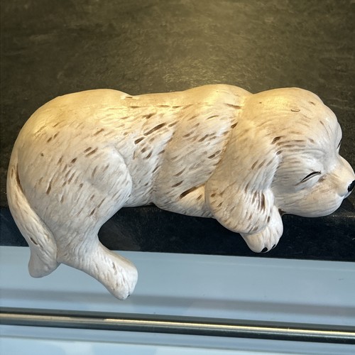 Vintage ceramic spaniel - vintage,