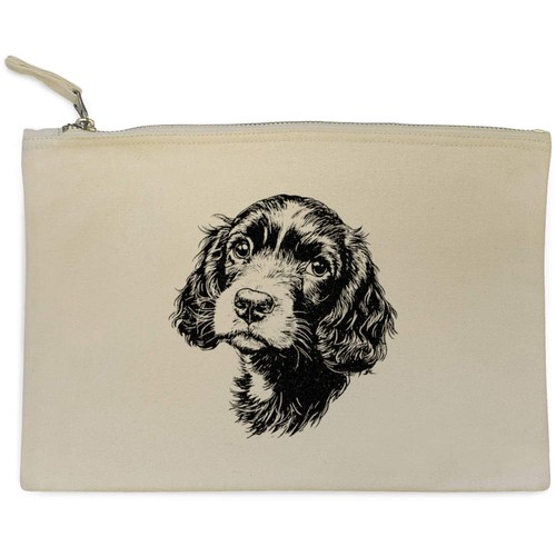 Cocker spaniel puppy canvas - spaniel,