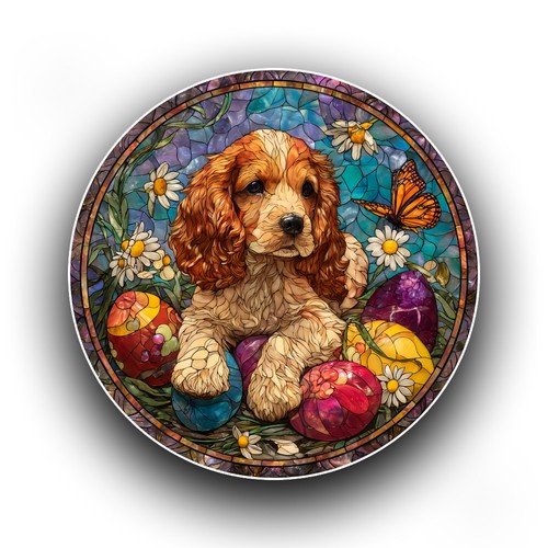 Cocker spaniel puppy easter - cocker,