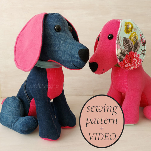 Dog sewing pattern - sewing, puppy